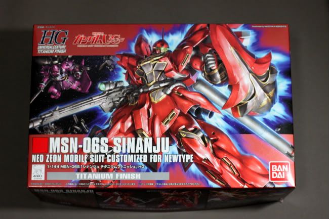 HGUC 1 144 MSN 06S Sinanju Titanium Finish 模型首辦 Toysdaily 玩具日報